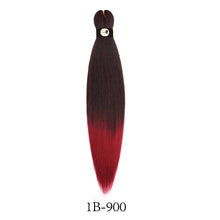 Load image into Gallery viewer, Hairnergy Braids Pre-Stretched 56'' Braiding Hair Extensions Ombre (color 1/900)