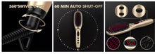 Load image into Gallery viewer, #1 Ionic Hair Straightener Brush by Miropure - Model: KL1020