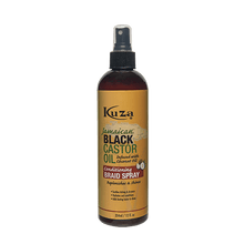 Load image into Gallery viewer, Kuza Jamaican Black Castor Oil Conditioning Braid Spray (12oz)