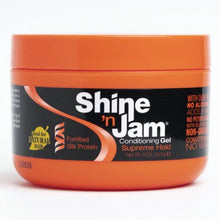Load image into Gallery viewer, AMPRO SHINE'N JAM CONDITIONING GEL | SUPREME HOLD 8oz