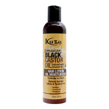 Load image into Gallery viewer, KUZA Jamaican Black Castor Oil Hair Lotion Oil Moisturizer (8oz)