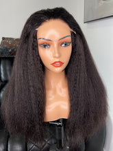 Load image into Gallery viewer, Kinky Straight 5x5 HD Lace Closure Glueless Wigs 230% Density 100% Human Hair
