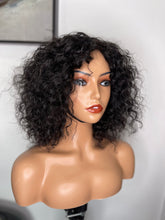 Load image into Gallery viewer, Water Wave Bang Wig Wear &amp; Go Glueless Wigs 230% Density 100% Human Hair
