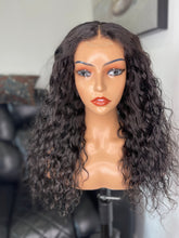 Load image into Gallery viewer, Natural Wave 2x6 Lace Closure Glueless Wigs 200% Density 100% Human Hair color
