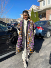 Load image into Gallery viewer, African Print Ankara Kimono One Size Dress - Kiekie Kimono 2.0 (012)
