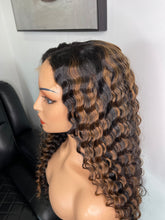 Load image into Gallery viewer, Deep Wave 5x5 HD Lace Closure Glueless Wigs 230% Density 100% Human Hair
