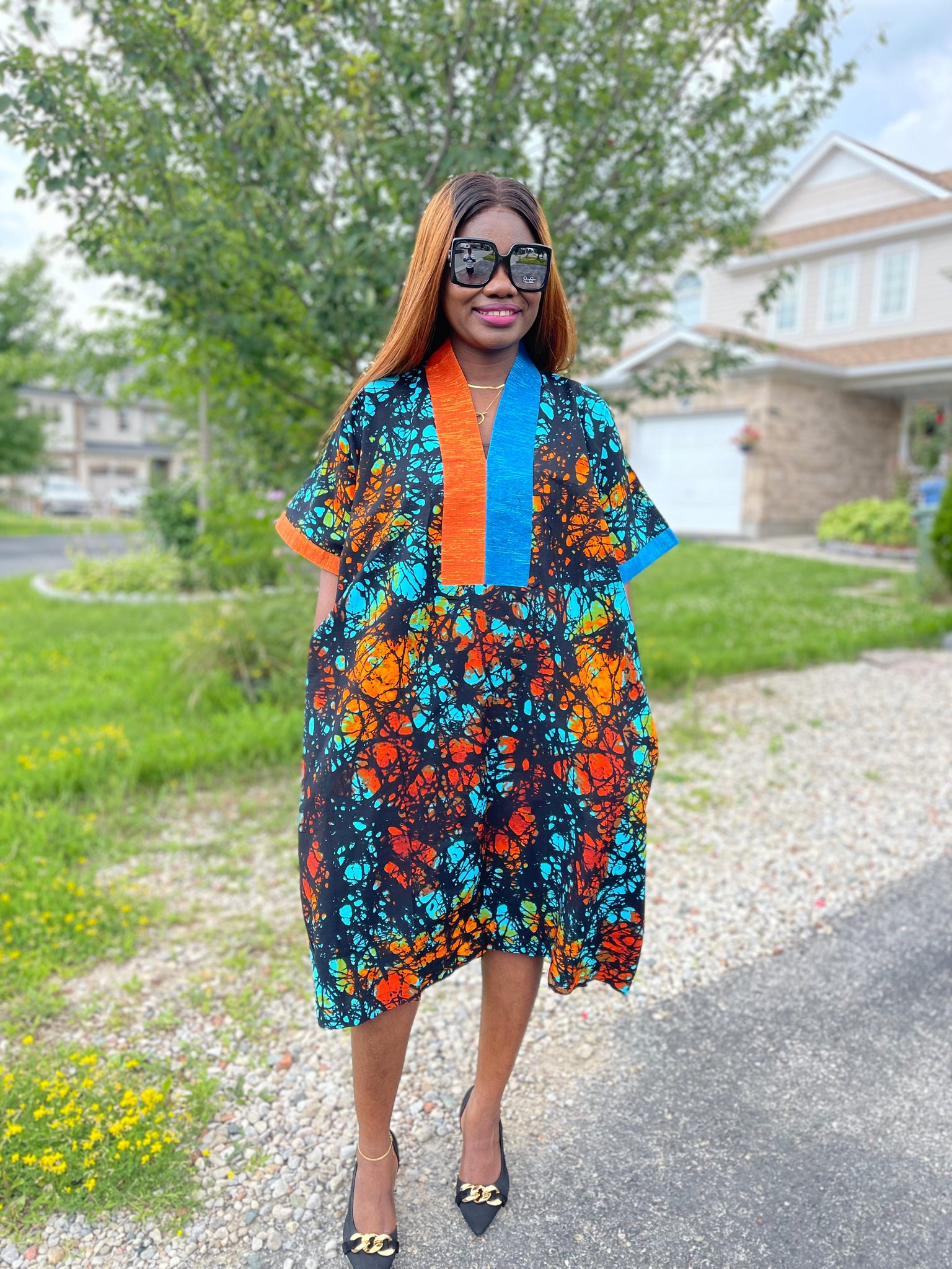 bubu dress designs Ankara Bubu Gown