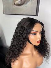 Load image into Gallery viewer, Water Wave 4x4 HD Lace Closure Glueless Wigs 200% Density 100% Human Hair color
