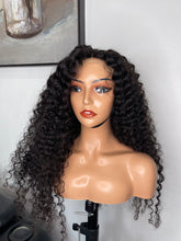 Load image into Gallery viewer, Deep Wave 4x4 Closure Lace Glueless Wigs 200% Density 100% Human Hair
