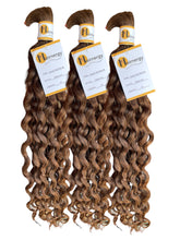Load image into Gallery viewer, Italian Curl Bulk Hair Extensions for Braiding 100% Human Hair 100g
