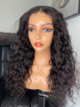 Load image into Gallery viewer, Natural Wave 2x6 Lace Closure Glueless Wigs 200% Density 100% Human Hair color
