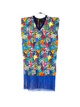 Load image into Gallery viewer, Blue Ayana Luxe Bubu Dress

