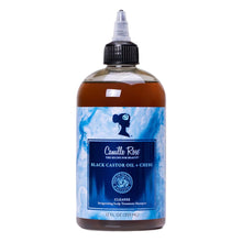 Load image into Gallery viewer, CAMILLE ROSE Black Castor Oil + Chebe Invigorating Scalp Treatment Shampoo (12oz)
