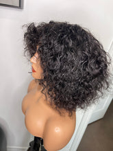 Load image into Gallery viewer, Water Wave Bang Wig Wear &amp; Go Glueless Wigs 230% Density 100% Human Hair
