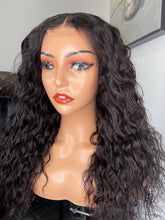 Load image into Gallery viewer, Natural Wave 2x6 Lace Closure Glueless Wigs 200% Density 100% Human Hair color
