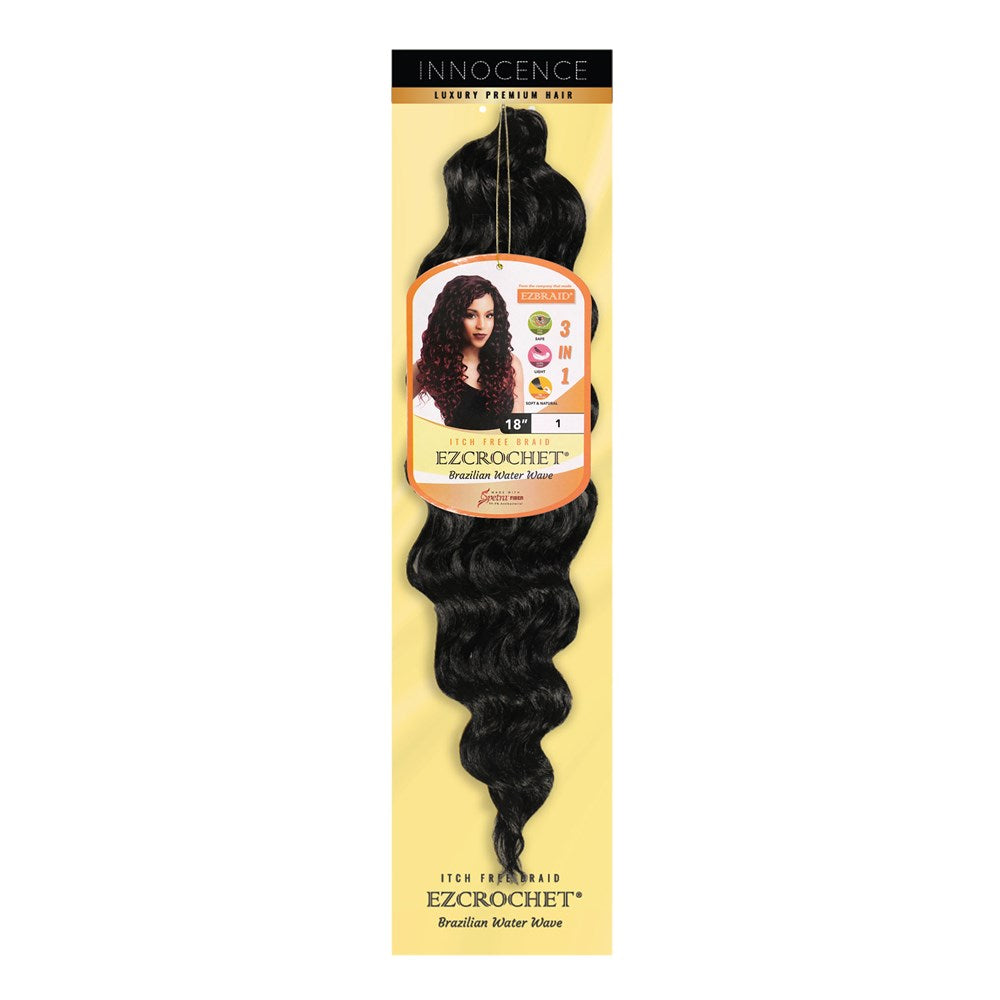 EZBRAID Ezcrochet Brazilian Water Wave (18inch)