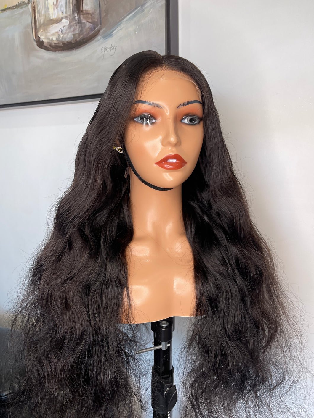 Body Wave 5x5 HD Lace Closure Glueless Wigs 230% Density 100% Human Hair