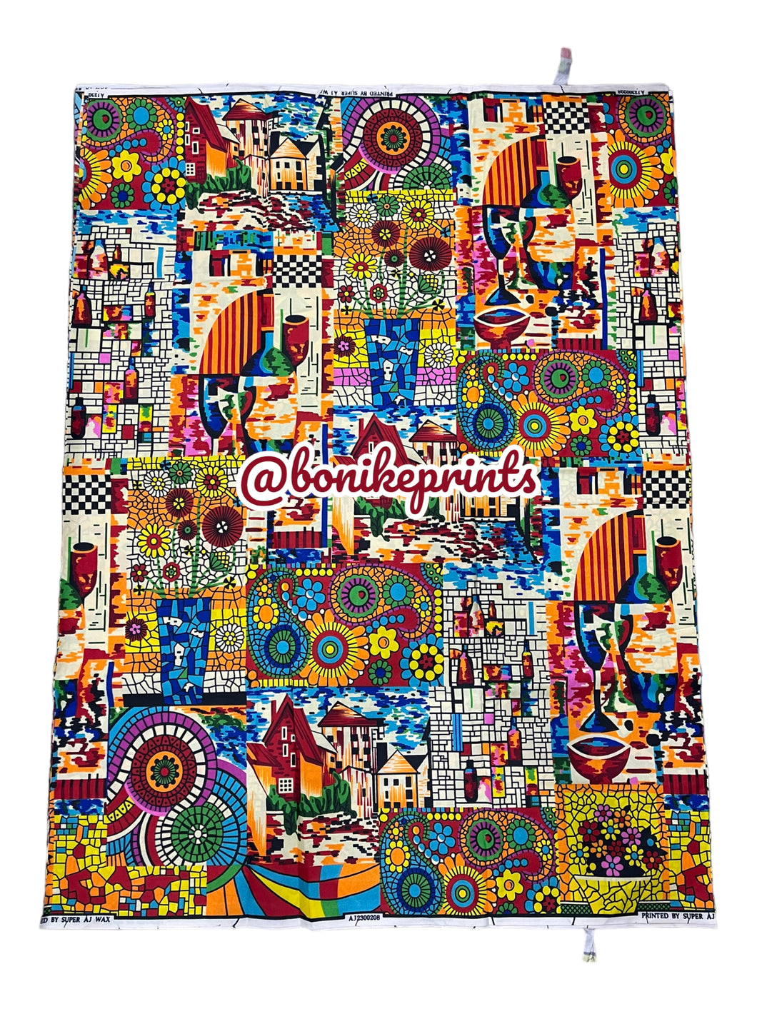 Quality Small Range African Print/Ankara fabric 002