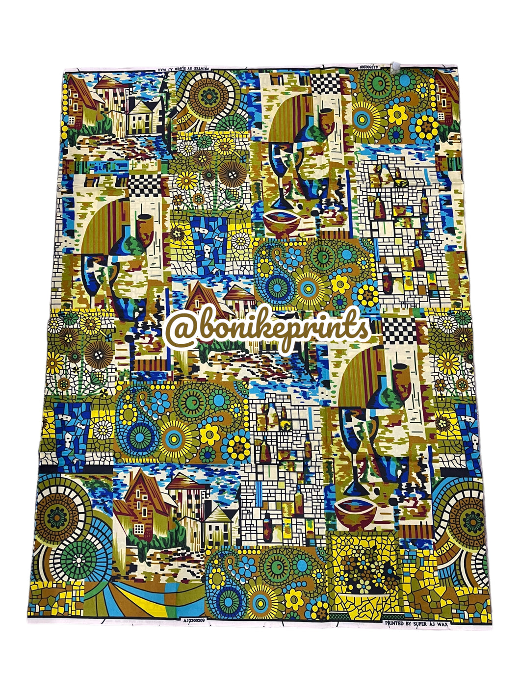 Quality Small Range African Print/Ankara fabric 001