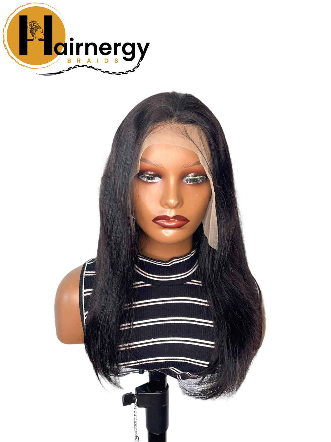 Straight Transparent Lace Human Hair Wig 13x4 free Part 180% Density