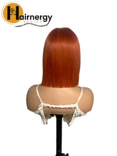 Load image into Gallery viewer, Copper Wear &amp; Go Glueless Straight Bob Wigs 180% Density 4×6 HD Lace Closure Wig Human Hair

