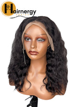 Load image into Gallery viewer, Water Wave Transparent Lace Human Hair Wig 13x4 free Part 180% Density
