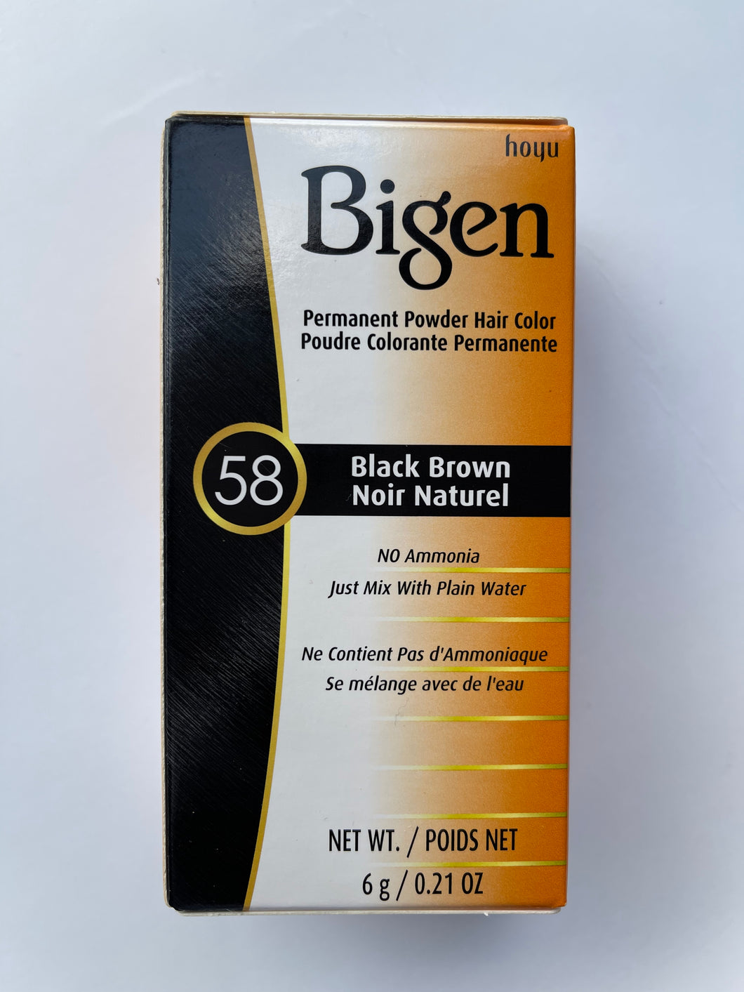 BIGEN PERMANENT POWDER HAIR COLOR 0.21OZ