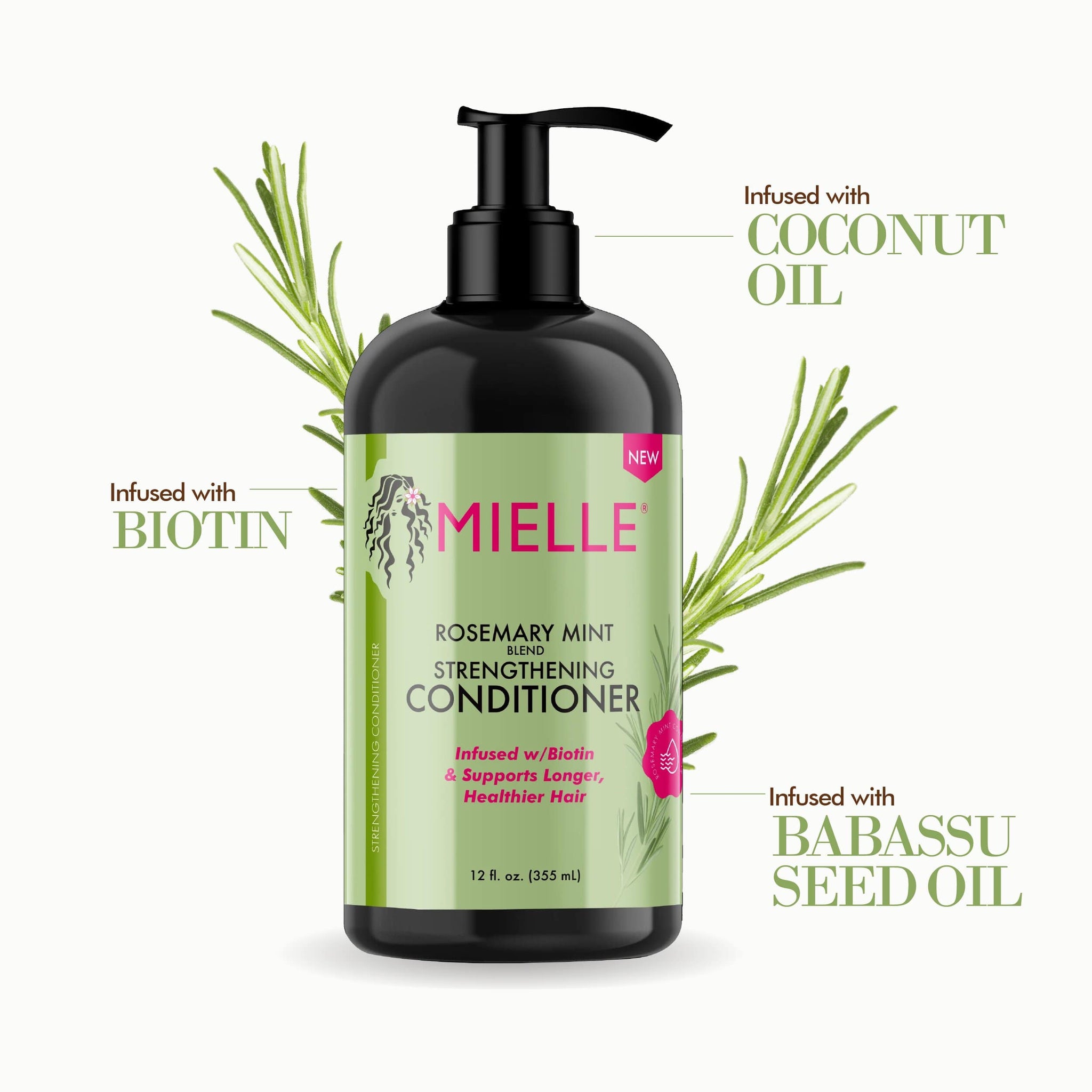 Mielle Rosemary Mint Strengthening Conditioner – Hairnergy Braids