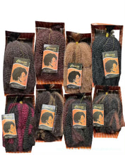 Load and play video in Gallery viewer, CLIMAX Afro Kinky Bulk Braid Value Pack - Afro Kinky Hair - Jamaican Senegalese Twist Hair
