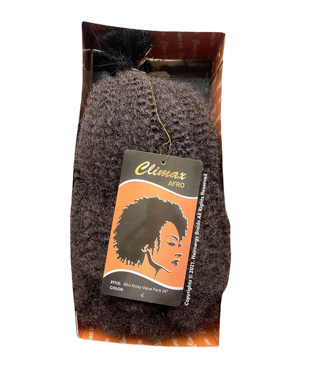 CLIMAX Afro Kinky Bulk Braid Value Pack - Afro Kinky Hair - Jamaican Senegalese Twist Hair