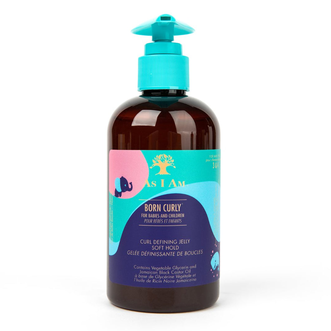 AS I AM Born Curly Curl Defining Jelly Soft Hold (8oz)