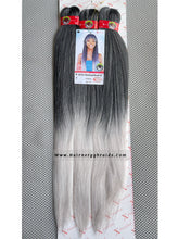 Load image into Gallery viewer, X-Pression Pre-stretched Hair Braiding Extensions 50&quot; Color 1/60
