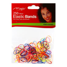 Load image into Gallery viewer, MAGIC COLLECTION 250 Elastic Ponytailers rubber band
