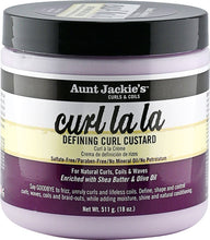 Load image into Gallery viewer, AUNT JACKIE&#39;S Curl La La Defining Curl Custard Cream (15oz)

