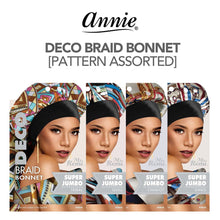 Load image into Gallery viewer, ANNIE Deco Braid Bonnet [Pattern Assorted]
