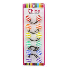 Load image into Gallery viewer, Chloe Girls kids Twin bead Bubble Ponytail Holders - Elastic Hair Ball bubble accessories
