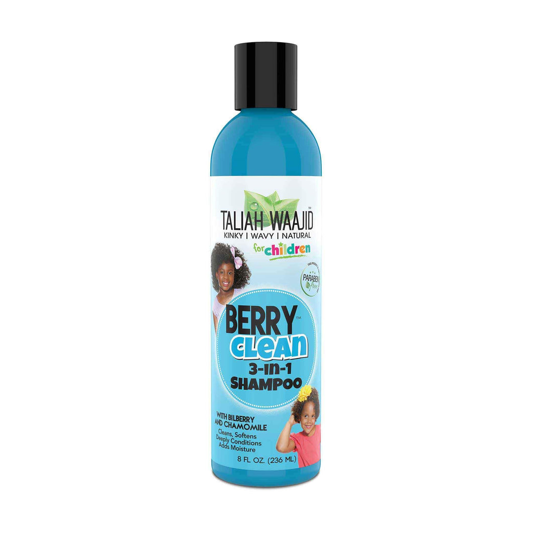 Taliah Waajid Kinky, Wavy, Natural for children: Berry Clean Three-In-One Shampoo 8oz
