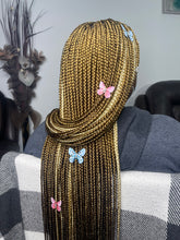 Load image into Gallery viewer, 2pcs Butterfly Hair, braid, twist, Locs accessories / pins perfect for kids and adults
