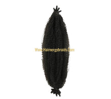 Load image into Gallery viewer, 3X Springy Afro Kinky Twist Hair extensions 16&quot;

