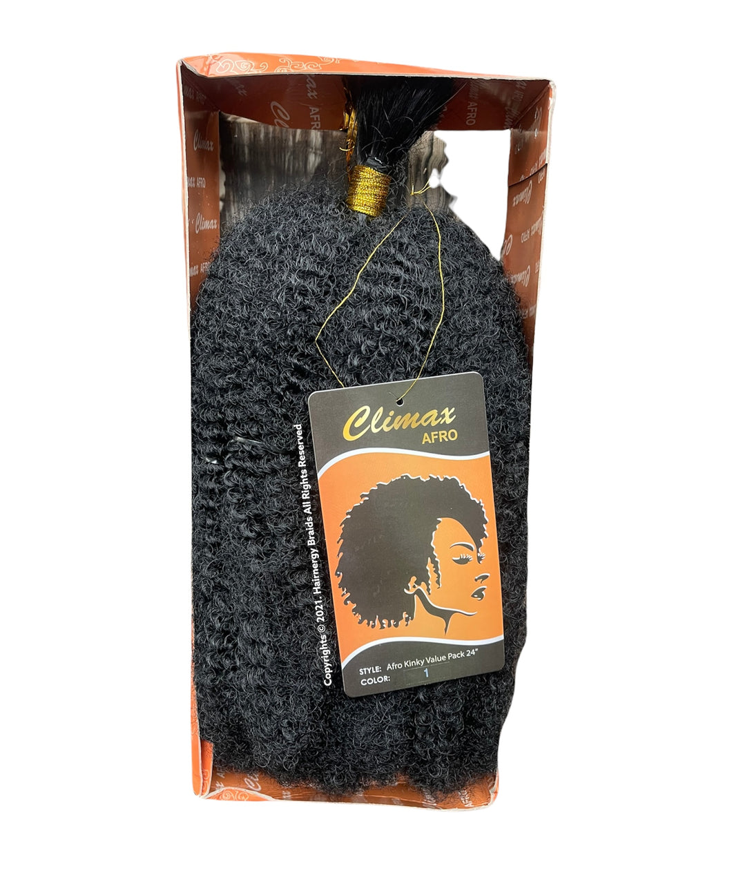 CLIMAX Afro Kinky Bulk Braid Value Pack - Afro Kinky Hair - Jamaican Senegalese Twist Hair