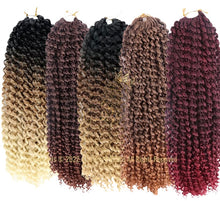 Load image into Gallery viewer, Passion Twist / Water Wave Bulk 100% kanekalon crochet Hair for Butterfly locs
