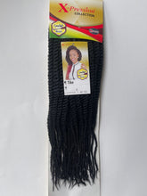 Load image into Gallery viewer, X-pression TIKE individual crochet twist 18&quot; zero maintenance crochet Hair

