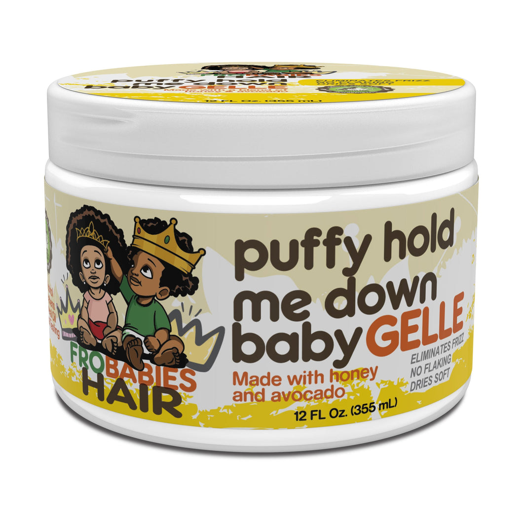 FRO BABIES HAIR Puffy Hold Me Down Baby Gelle 12oz