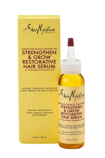 Shea Moisture Jamaican Black Castor Oil Strengthen and Grow Restorative Hair Serum 2oz