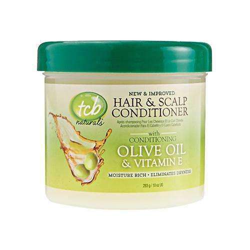 TCB Naturals Hair & Scalp Conditioner with Olive Oil & Vitamin E 10oz