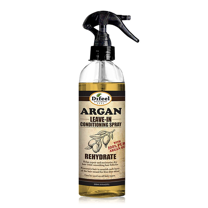 Sunflower Difeel Leave In Conditioning Spray (6oz) - Rehydrate Argan
