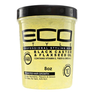 ECO Styling Gel Black Castor & Flaxseed Oil