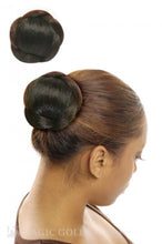 Load image into Gallery viewer, small CLIP-IN HAIR BUN SCRUNCHIE extensions Drawstring

